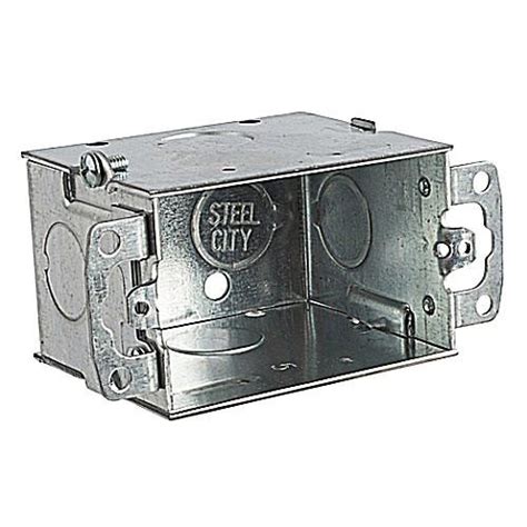 bowers 52 gangable switch box steel|Thomas & Betts 52 Galvanized Steel 1.